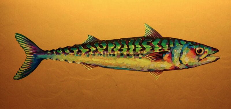 dipinto di un pesce